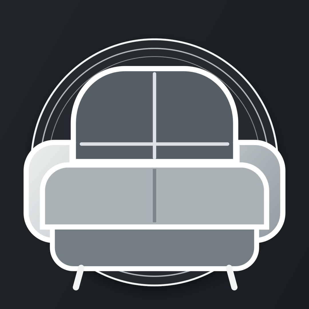Emblema de sillón Alfa y Omega